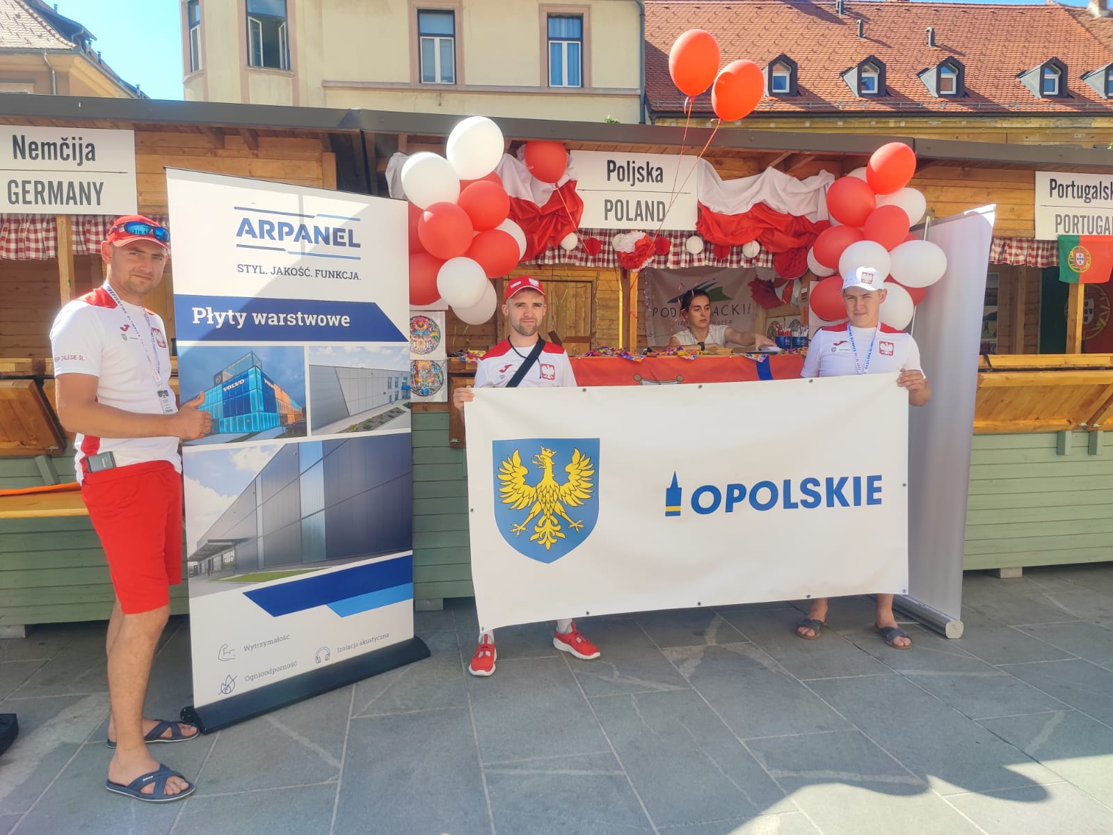 ARPANEL sponsorem OSP Zalesie Śląskie na zawodach w Słowenii 🔥🏆